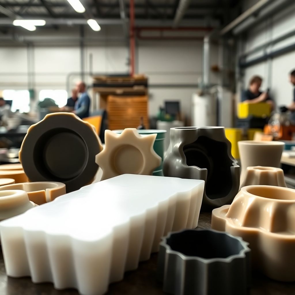 Fabricacion de Moldes de Silicon