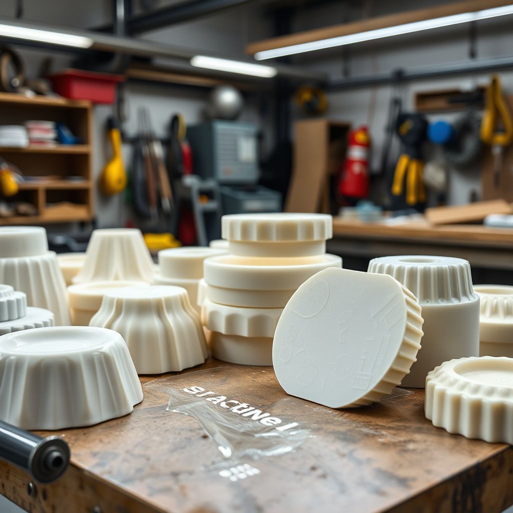 Fabricacion de Moldes de Silicon